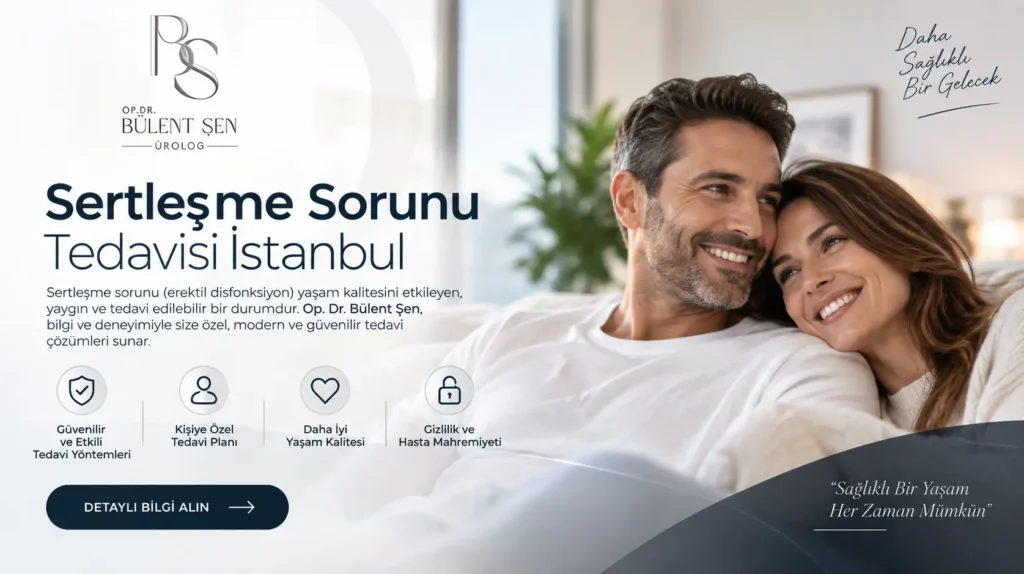 Sertleşme sorunu tedavisi istanbul